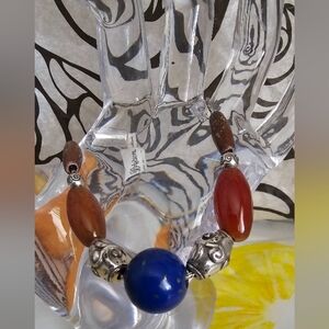 Brighton Sol Brown and Blue Beaded Bracelet